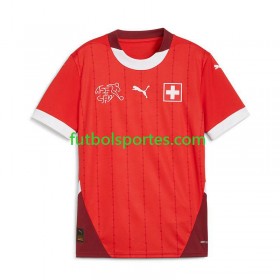 Camiseta Suiza Primera Equipación Euro 2024